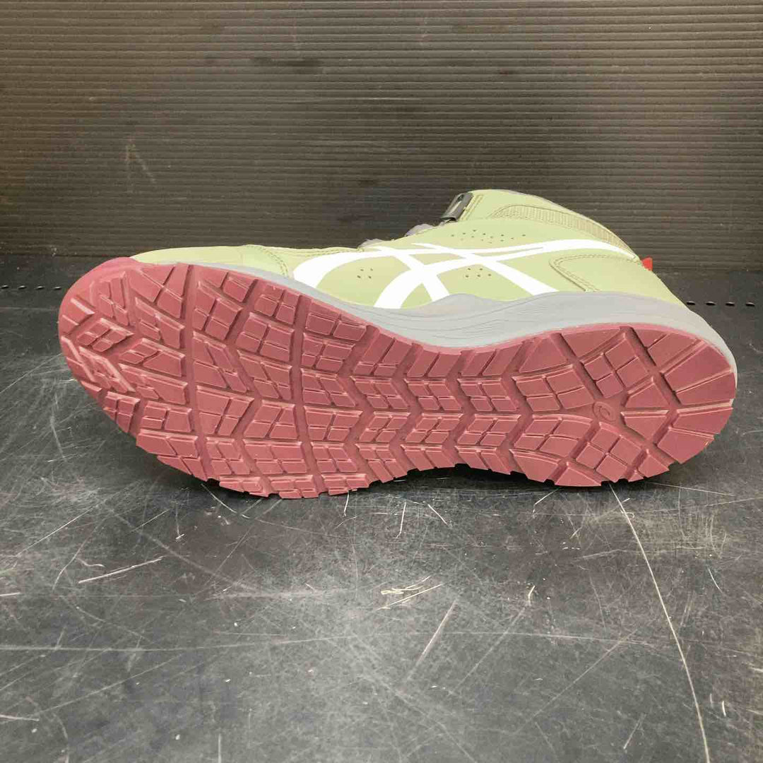 アシックス/asics 安全靴 WINJOB CP214 サイズ26.0 ライケングリーン/ホワイト 1271A056-300【川越店】