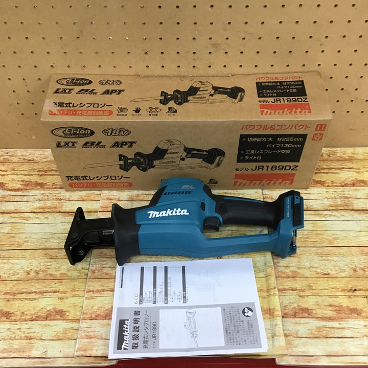 ★マキタ(makita) コードレスレシプロソー JR189DZ【川崎店】