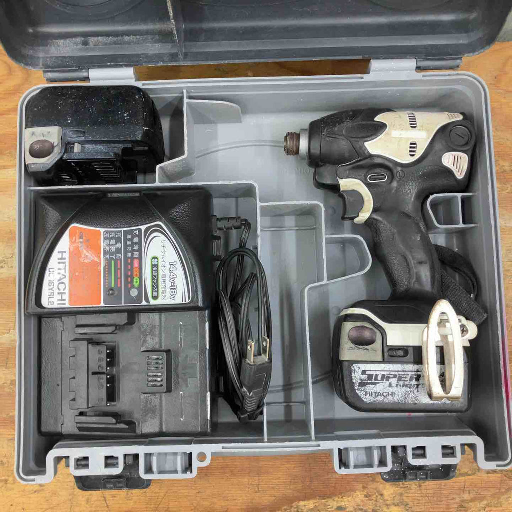 中古品】☆ハイコーキ(HIKOKI ※旧:日立工機) コードレスインパクト
