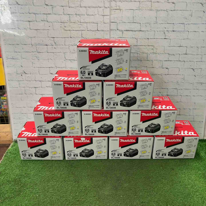★純正品★マキタ(makita) リチウムイオンバッテリー 18V/6.0Ah BL1860B×10個セット【町田店】
