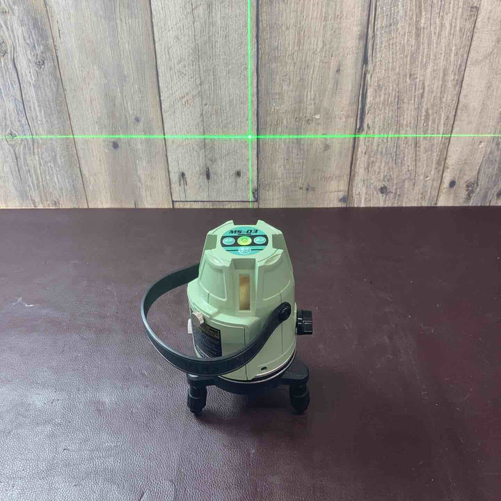 【中古美品】 山真/ヤマシン(YAMASHIN) グリーンレーザー墨出し器 MS-03 【東大和店】