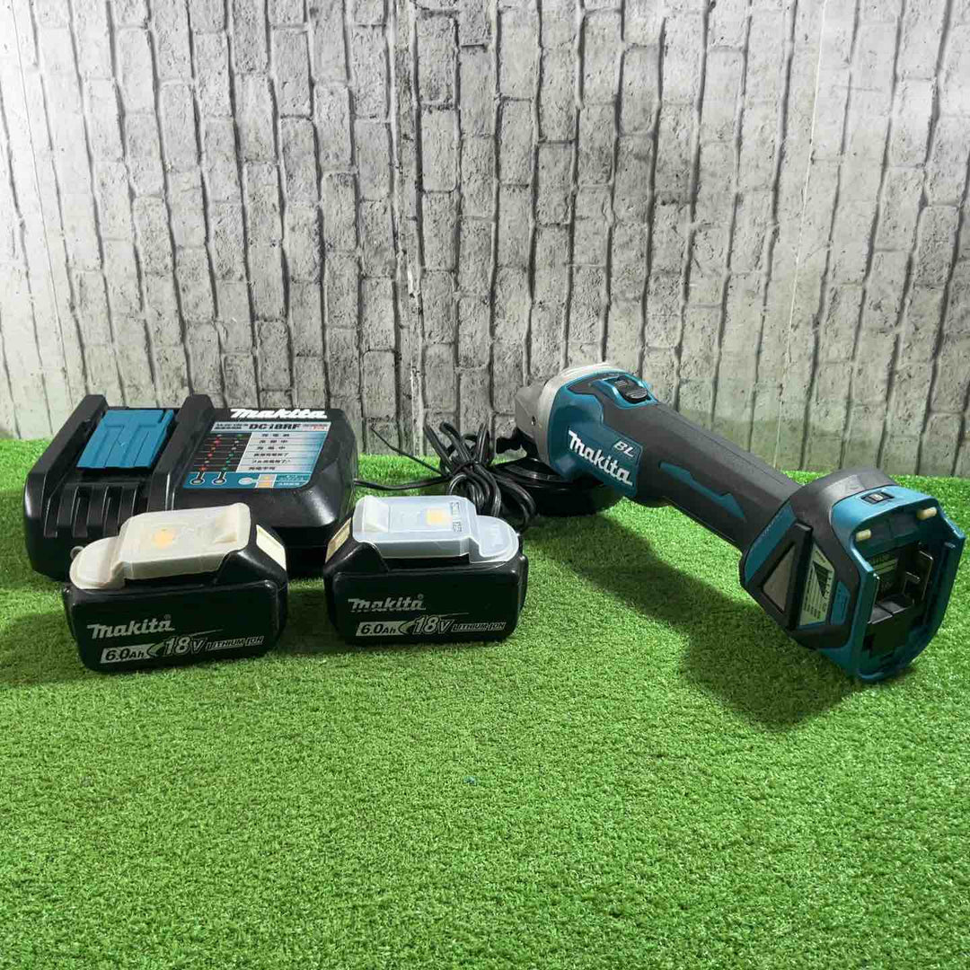 ★マキタ(makita) 100mmコードレスディスクグラインダ GA412DRGX 動作確認済【川口店】