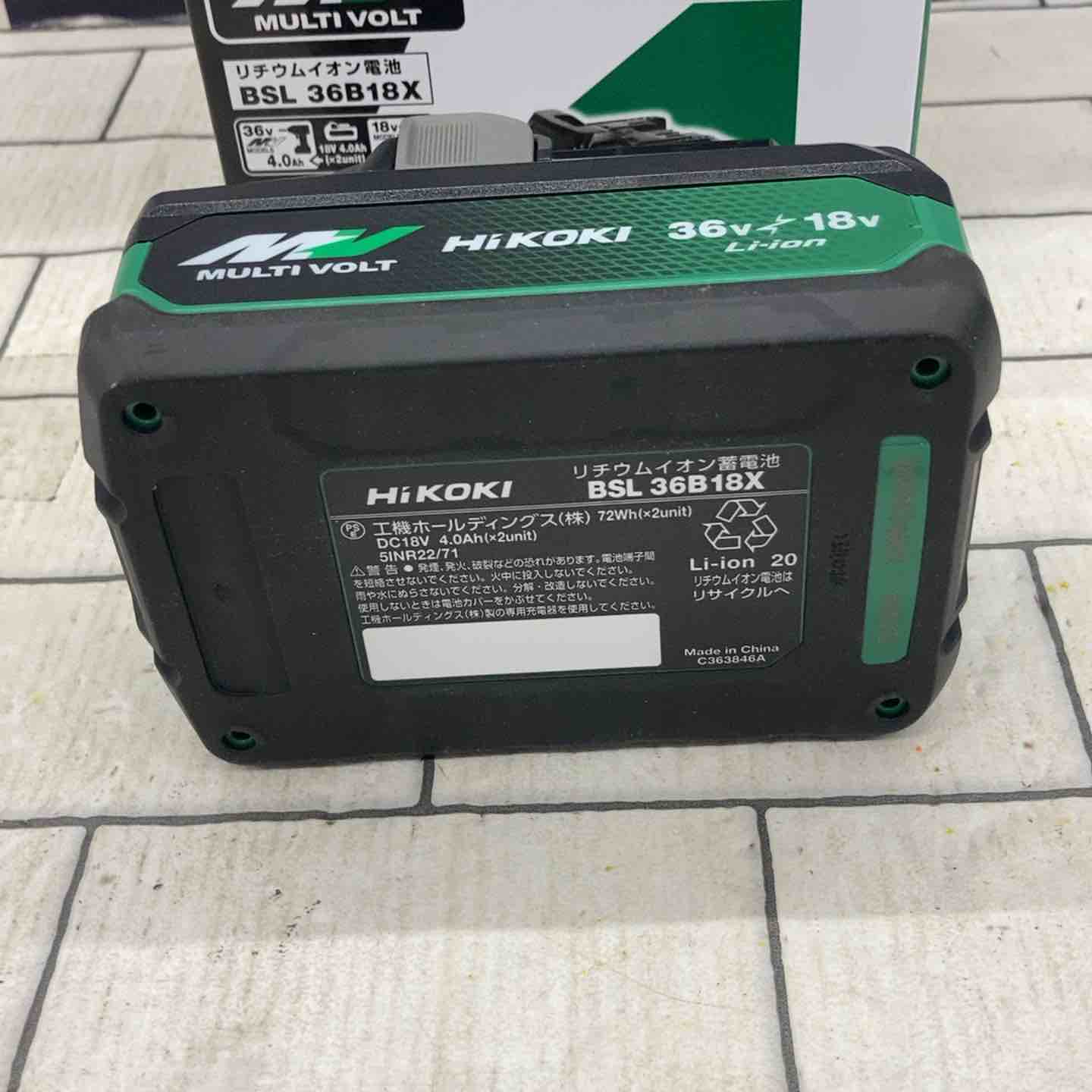 HIKOKI リチウムイオン電池（BSL 36A18X・BSL 36B18X） Hikoki BSL