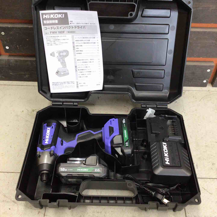【中古美品】 ハイコーキ/HiKOKI インパクトドライバー FWH18DF(2BG) 【鴻巣店】