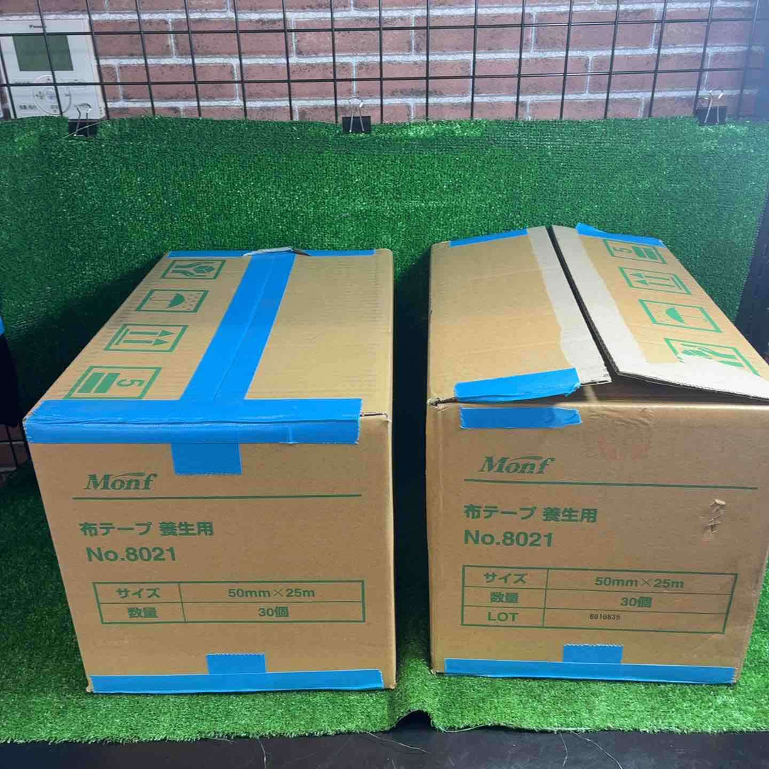 【未使用品】 古藤工業(Monf) 養生用布テープ No.8021 テープ幅50mmテープ長さ25m 60巻セット 【藤沢店】