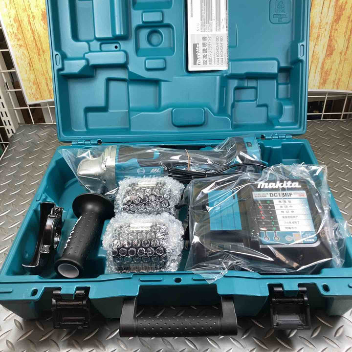 マキタ(makita) 100mmコードレスディスクグラインダ GA418DRGX【川崎店】