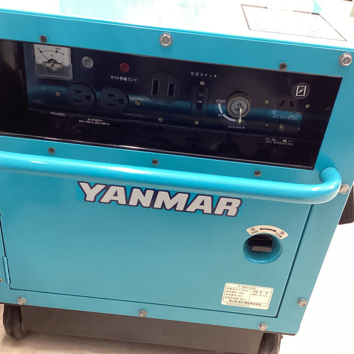 【店頭受取り限定】ヤンマー 防音型ガソリン発電機 YSG3000SS-5 定格出力2.5kVA【川越店】