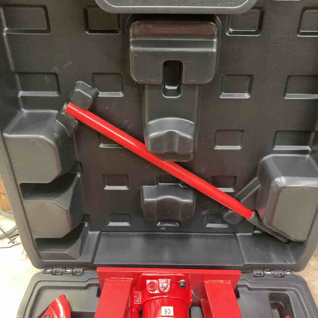 【店頭受取り限定】パイプベンダー 8トン 手動 油圧式 小型 アダプター3個付 パイプ曲げ KIKAIYA町田店】