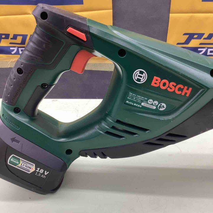 ◇ボッシュ(BOSCH) コードレスのこぎり PSA18LIH リチウムイオン18V 軽量 安全ロックスイッチ ワンタッチ交換 穴あけ ネジ締め 切る 磨く草刈 生垣の刈り込み 【越谷店】