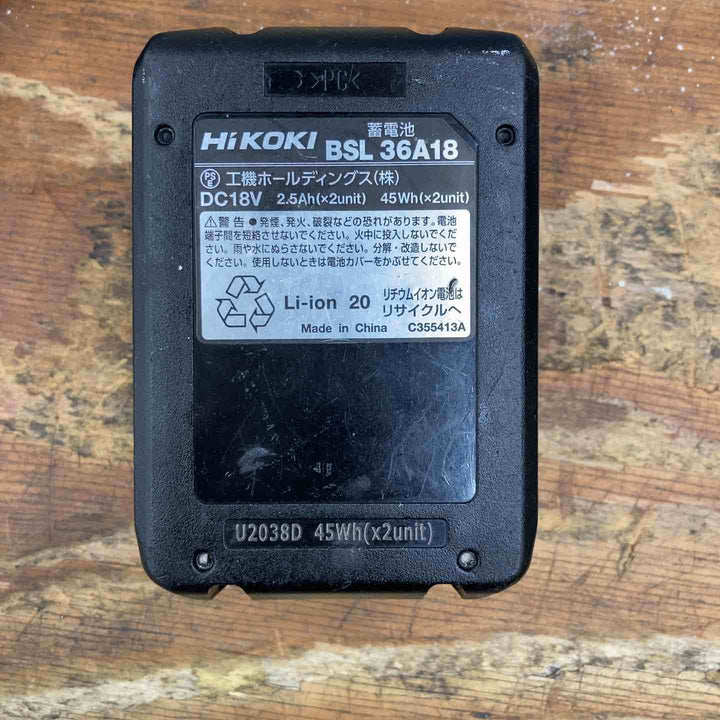 ★ハイコーキ(HIKOKI ※旧:日立工機) コードレスハンマドリル DH18DPA(NNK)【柏店】