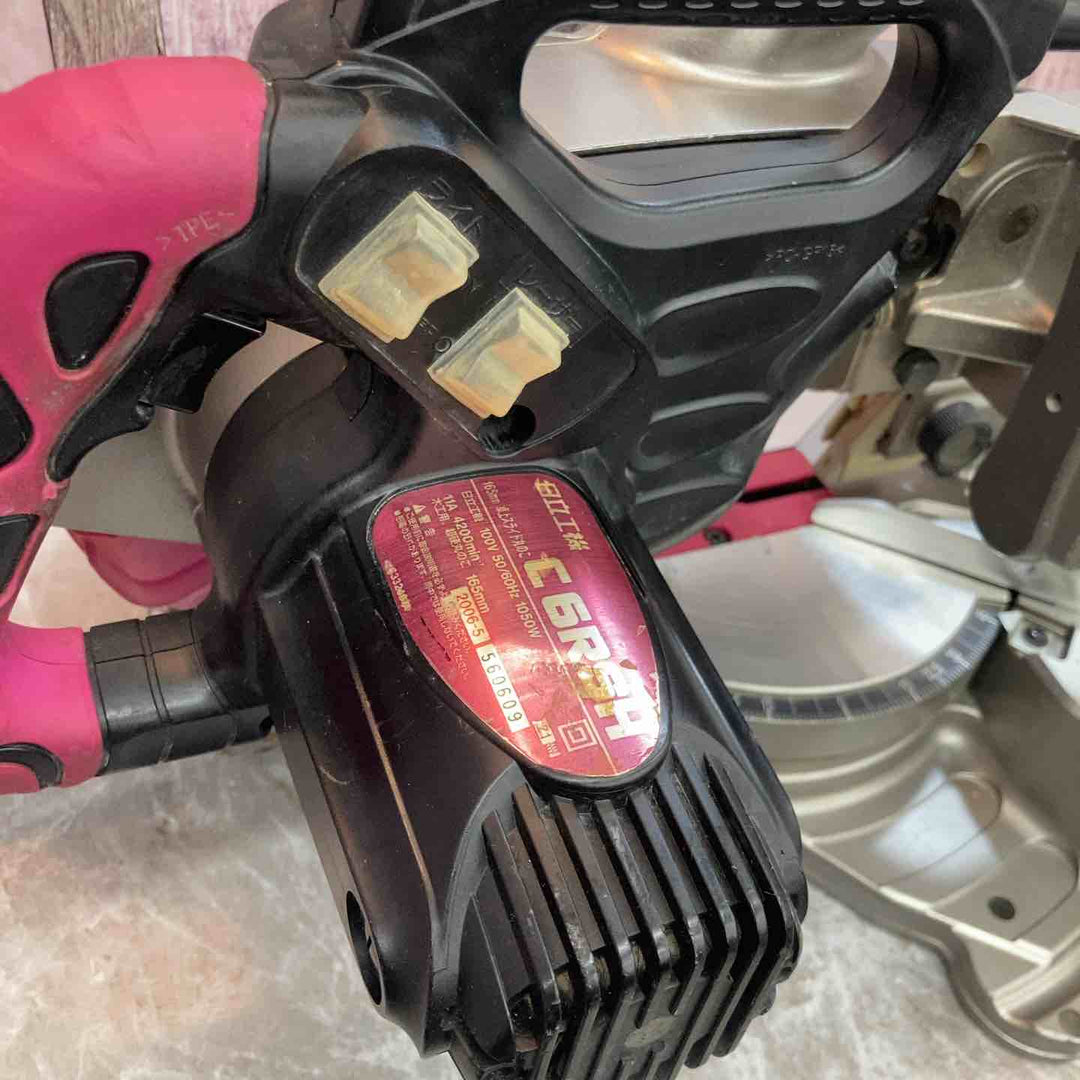 ☆ハイコーキ(HIKOKI ※旧:日立工機) 卓上スライド丸のこ C6RSH【八潮店】