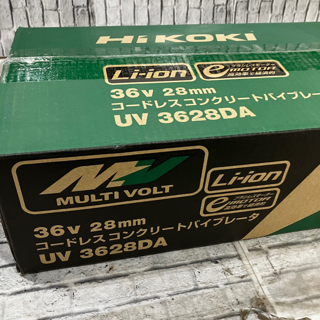 ★ハイコーキ(HIKOKI ※旧:日立工機) コンクリートバイブレーター UV3628DA(NN)【川口店】