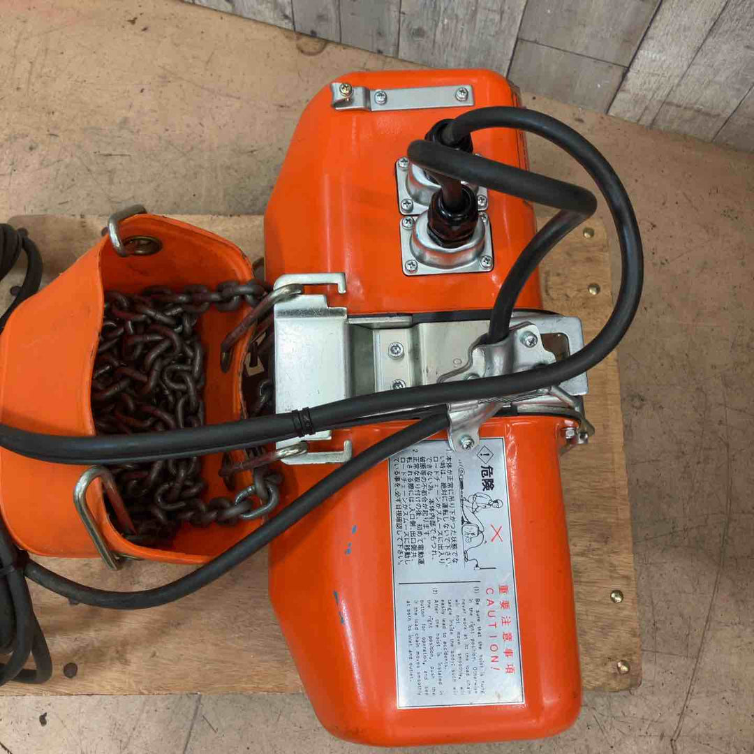 【中古品/店頭受取り限定】象印(ELEPHANT) 電動チェーンブロック SA型 耐荷重0.5t(500kg) 100V【東大和店】