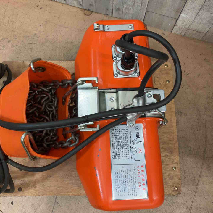 【中古品/店頭受取り限定】象印(ELEPHANT) 電動チェーンブロック SA型 耐荷重0.5t(500kg) 100V【東大和店】