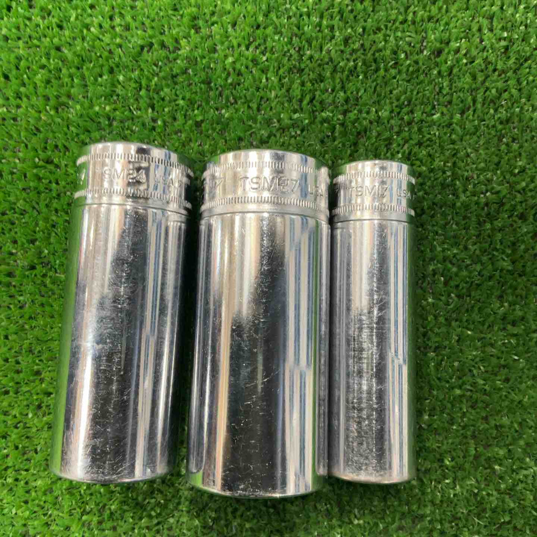 スナップオン(Snap-on) 1/2 ディープソケット TSM17・24・27 3個セット【草加店】