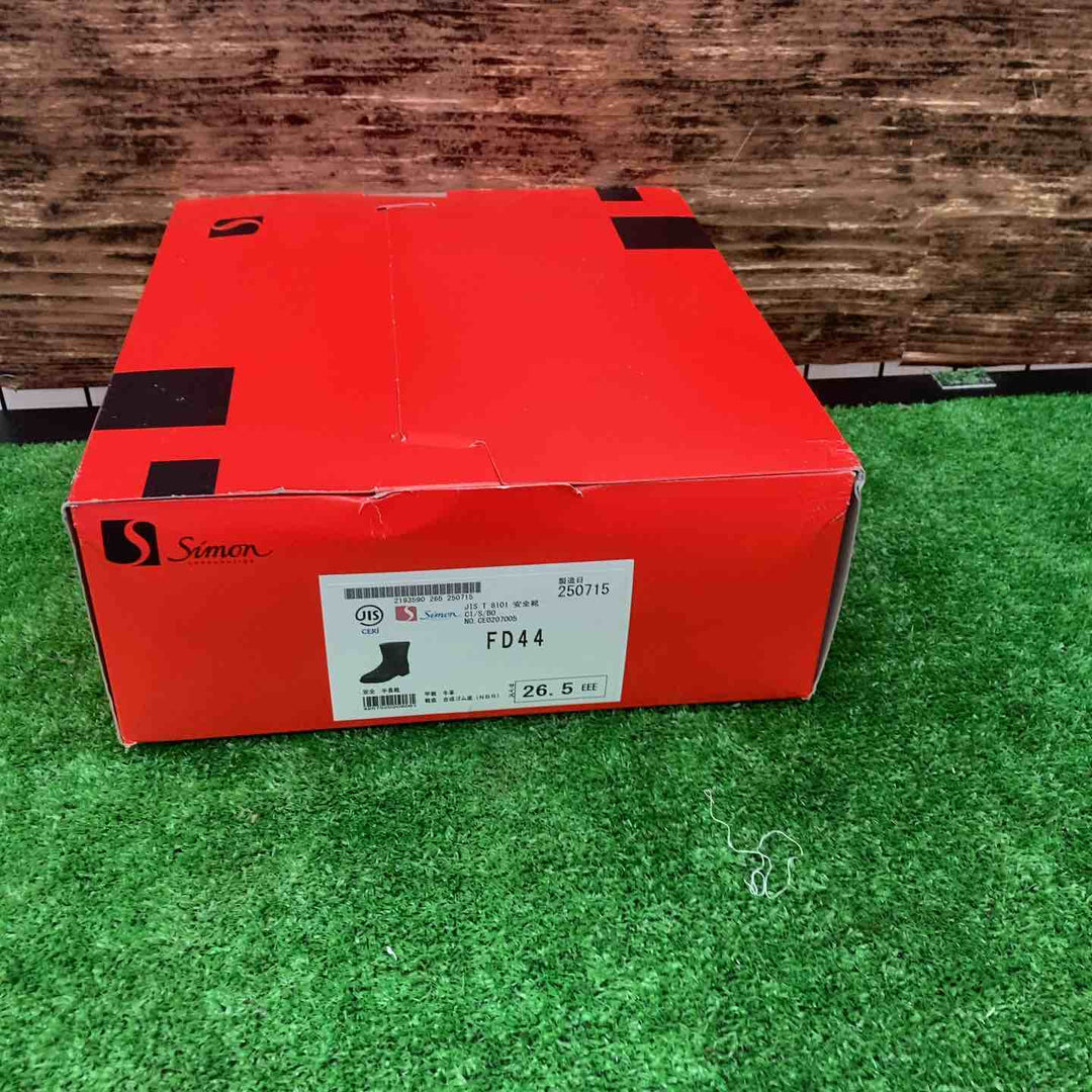 【未使用品】シモン 安全靴 半長靴 FD44 26.5cm FD44-26.5【川越店】
