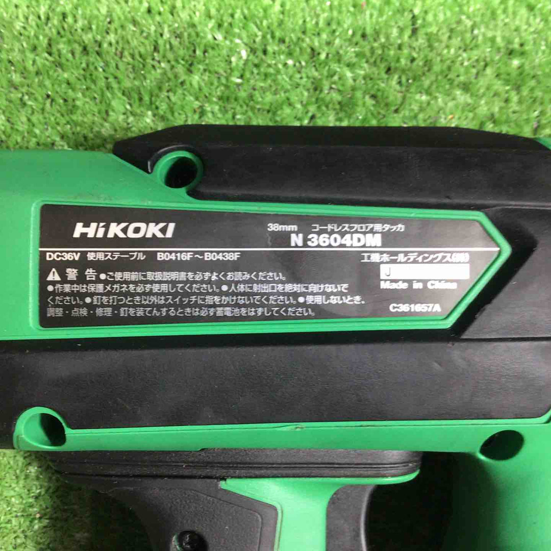 ★ハイコーキ(HIKOKI) 4mmコードレスフロアタッカ N3604DM(XPZ)【川口店】