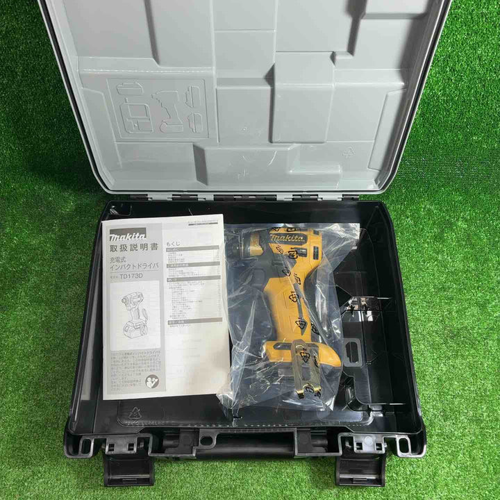 【未使用品】 マキタ (makita) コードレスインパクトドライバー TD173DZPY LTX20周年限定色 プレミアムイエロー 本体+ケース 【藤沢店】