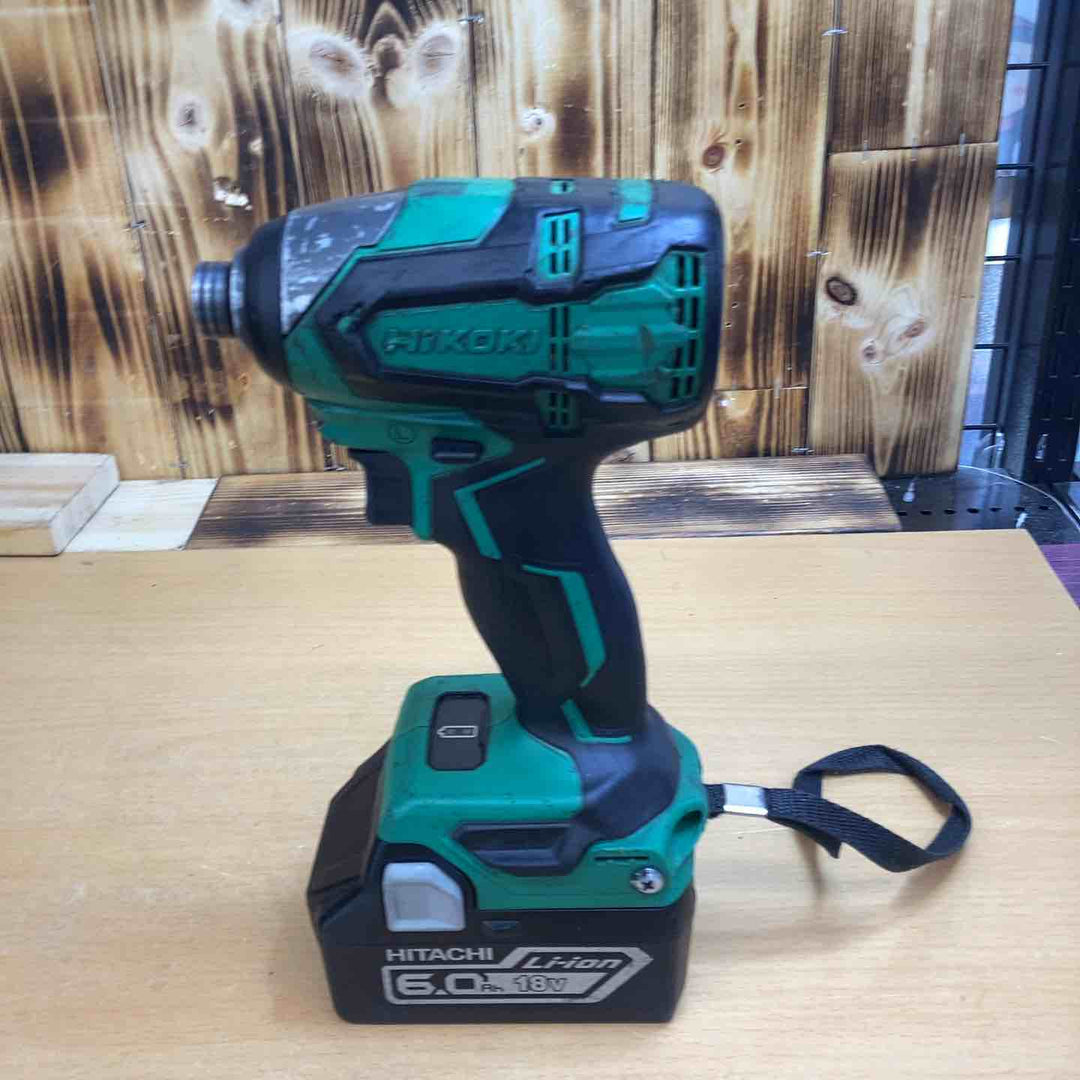 ★ハイコーキ(HIKOKI ※旧:日立工機) コードレスインパクトドライバ WH18DB(2JC)【越谷店】