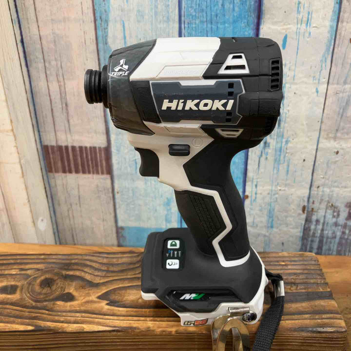 【中古品】★ハイコーキ(HIKOKI ※旧:日立工機) コードレスインパクトドライバー WH36DD(2XHSZ)(FW) 限定色 フロスティホワイト【柏店】