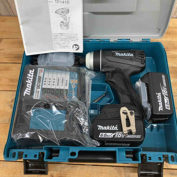 ★マキタ(makita) コードレス4モードインパクトドライバー TP141DRGXB【東大和店】