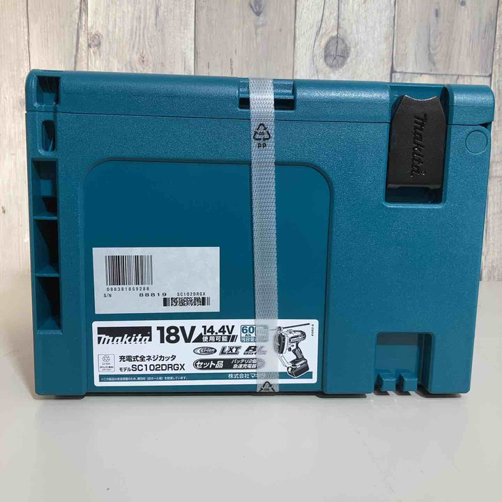 ★マキタ(makita) 18V/14.4V コードレス全ネジカッター SC102DRGX 18Vバッテリー2個付属 純正品【戸田店】