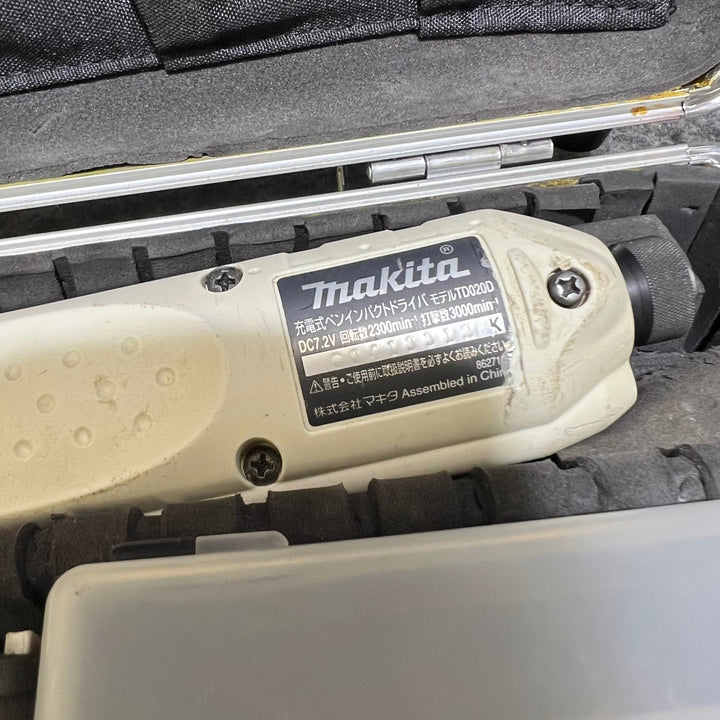 〇マキタ(makita) コードレスペンインパクトドライバー TD020DSW【桶川店】