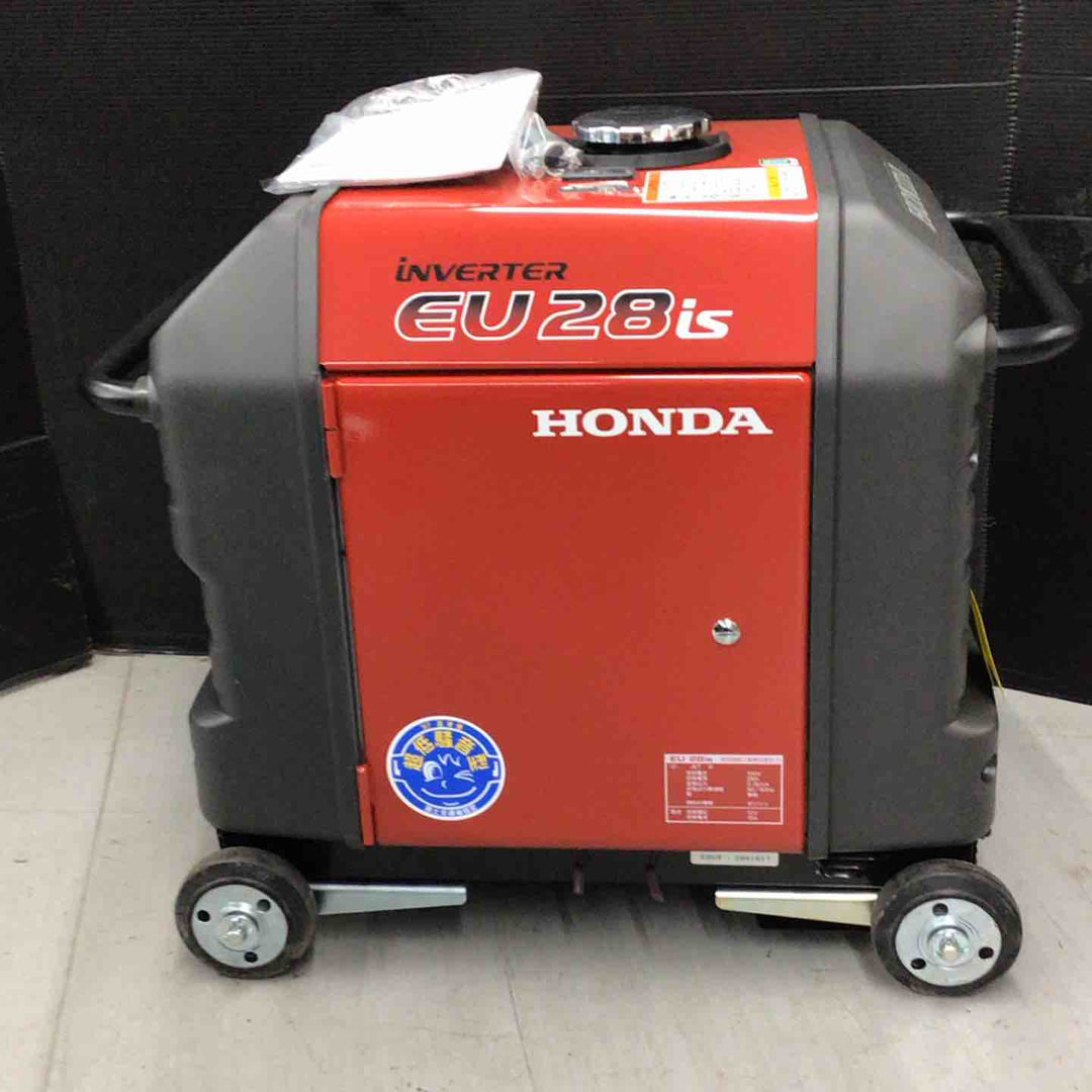 【店頭受取り限定】★ホンダ(HONDA) インバーター発電機 EU28iS_車輪あり 外箱・保証書欠品 使用した形跡なし【戸田店】