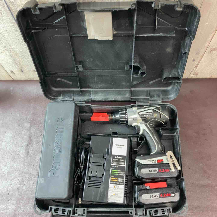 【中古品】 パナソニック(Panasonic) 14.4V コードレスマルチインパクトドライバー EZ7542LN2S-B 【東大和店】