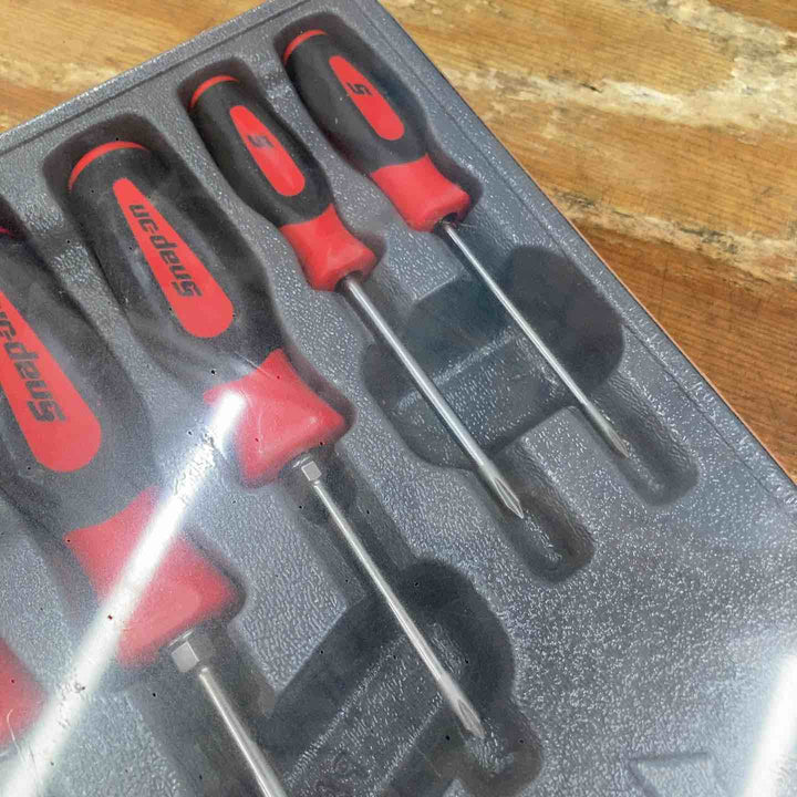 【未使用品】スナップオン/Snap-on プラスドライバー スクリュードライバー 5本セット SGDP50BR　【柏店】