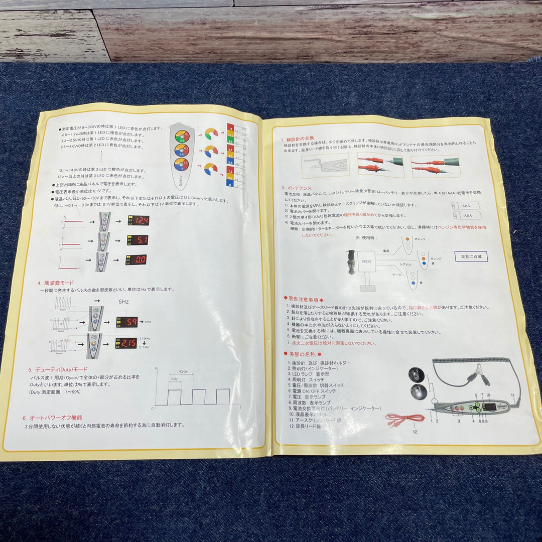 Snap-on スナップオン ロジックマルチテスター GAT7205J T-7205J【八潮店】