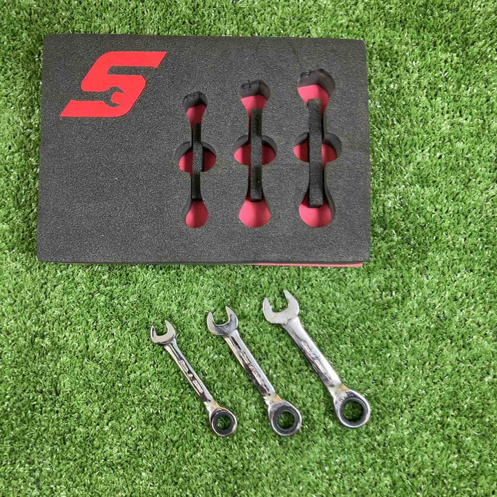 ▲Snap-on コンビネーションラチェットレンチセット OXIRM8 OXIRM10 OXIRM12【川崎店】