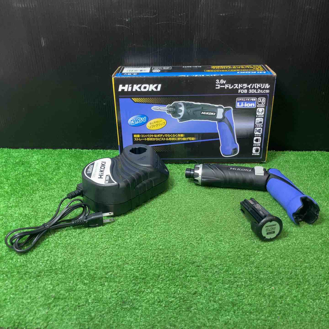 【美品】◇ハイコーキ(HIKOKI ※旧:日立工機) コードレスドライバドリル FDB3DL2(LCS)【岩槻店】