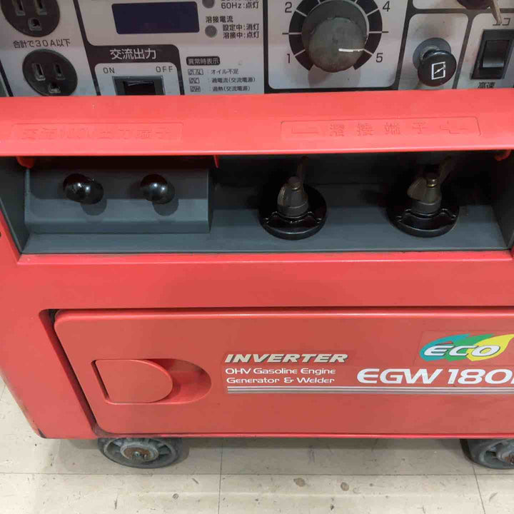 【店頭受取り限定】◇新ダイワ エンジンウェルダーEGW180MC-i 溶接機【草加店】