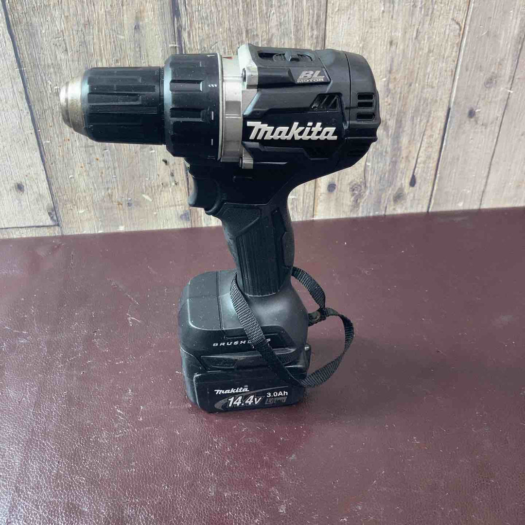 【中古品】◇マキタ(makita) コードレスドリルドライバー DF474DZB 本体のみ バッテリー2個付属【東大和店】