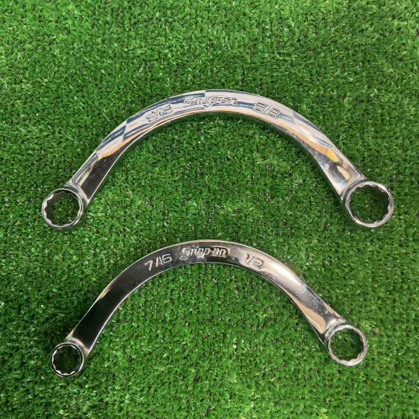 スナップオン(Snap-on) ハーフムーンレンチ CX1416 CX1820 インチサイズ 2点まとめ【桶川店】 スナップオン(Snap-on) ハーフムーンメガネレンチCX1416/1820 2本