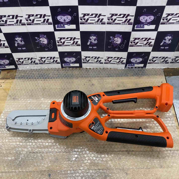 ◇BLACK+DECKER コードレスハサミ型チェーンソー LLP18N【所沢店】