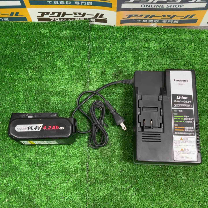 ◇パナソニック(Panasonic) コードレス角穴カッター EZ4543LS2S-B【草加店】