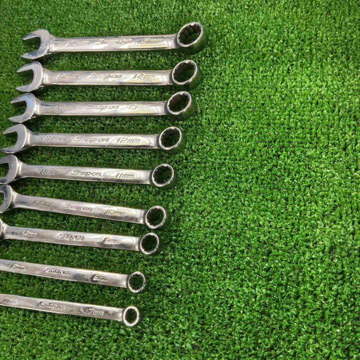 スナップオン(Snap-on) ショートコンビネーションレンチ 9本 セット OEXM7B/8B/9B/10B/11B/12B/13B/14B/15B【草加店】