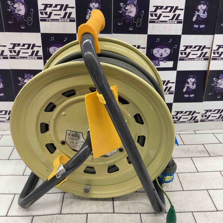 ◇ハタヤ(HTAYA) 防雨型 電工ドラムコード BX-301K コードリール 接地付 ブレーカー付【所沢店】