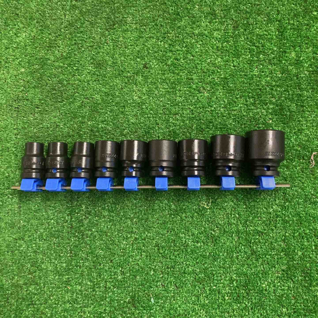 ◇SK11 インパクトソケットセット SHS409P クリップ色:青 差込角:12.7mm 9点 1セット【町田店】