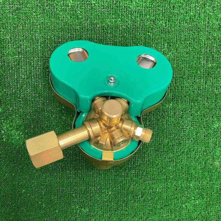 小池酸素 溶断器用圧力調整器 セーフティゴールド 酸素用・アセチレン用 計4点+阪口製作所 酸素調整器 S-3K 関東式 2点 計6点セット【桶川店】