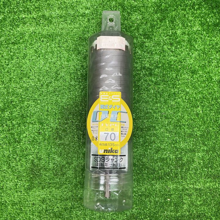 ◇ユニカ(unika) ESコアドリル 乾式ダイヤ SDSシャンク 70mm ES-D70SDS【電材館越谷店】