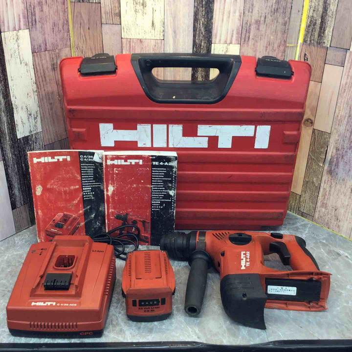 ◇ヒルティ(HILTI) コードレスハンマドリル　TE4-A22【八潮店】