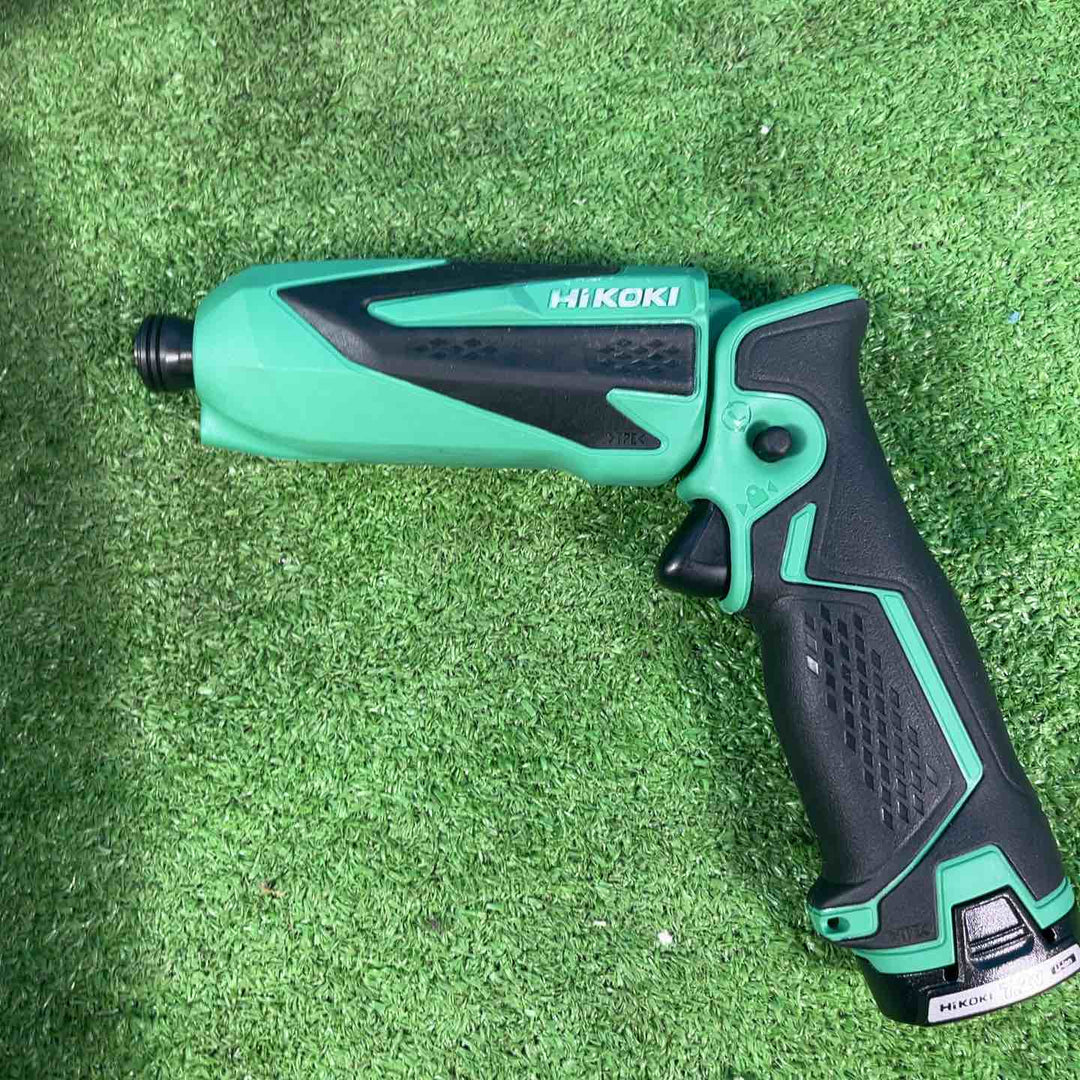 【美品】◇ハイコーキ(HIKOKI ※旧:日立工機) 7.2V コードレスペンインパクトドライバー WH7DL(2LCSK)【岩槻店】