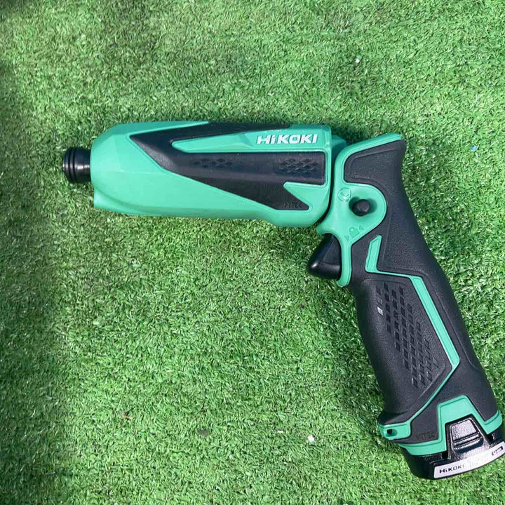 【美品】◇ハイコーキ(HIKOKI ※旧:日立工機) 7.2V コードレスペンインパクトドライバー WH7DL(2LCSK)【岩槻店】