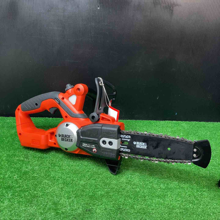 【美品】ブラック&デッカー 充電式チェーンソー GKC1820L2-JP【岩槻店】