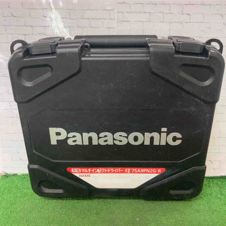 パナソニック Panasonic(パナソニック) デュアル /14.4Vマルチインパクトドライバー 【18V軽量3.0Ahセット】 レッド EZ75A9PN2G-R 赤【町田店】