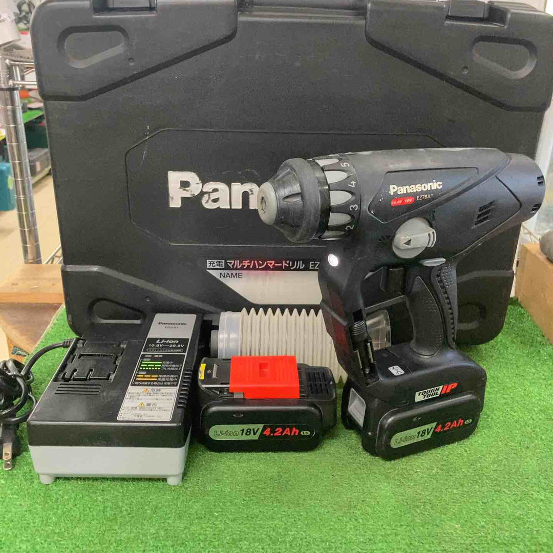 ★パナソニック(Panasonic) コードレスマルチハンマドリル EZ78A1LS2G-B【町田店】