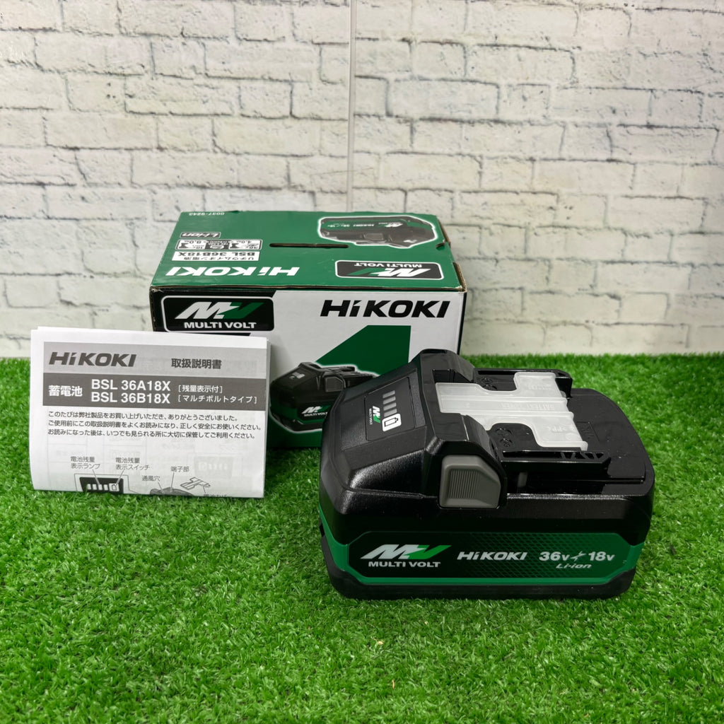 ☆ハイコーキ(HIKOKI ※旧:日立工機) リチウムイオンバッテリー 36V/4.0